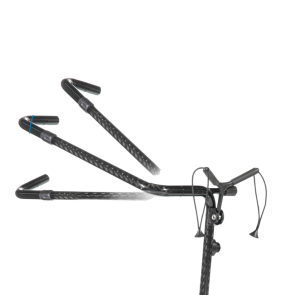 JuCad Carbon drive Classic 3.0 Elektrotrolly in mattem schwarz, mit 45 Loch Akku, inkl. Magnetsteckverbindung zum Powerpack, Griffschutz, Golfschirm mit UV-Schutz, Scorekartenhalter (schwarz) und Transporttragetasche