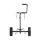 JuCad Carbon drive Classic 3.0 Elektrotrolly in mattem schwarz, mit 45 Loch Akku, inkl. Magnetsteckverbindung zum Powerpack, Griffschutz, Golfschirm mit UV-Schutz, Scorekartenhalter (schwarz) und Transporttragetasche
