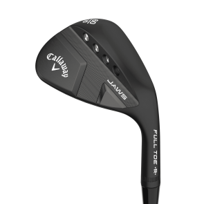 Callaway JAWS Full Toe Raw Face Black Plasma 58.0° Lob Wedge für Herren, Rechtshand, mit True Temper Dynamic Gold Spinner 115 Stahlschaft in Std. Länge (35.00 Inch), Stiff (115.0g), mit LAMKIN for Callaway UTx CHEV, grey-black Griff in Std. Griffstärke
