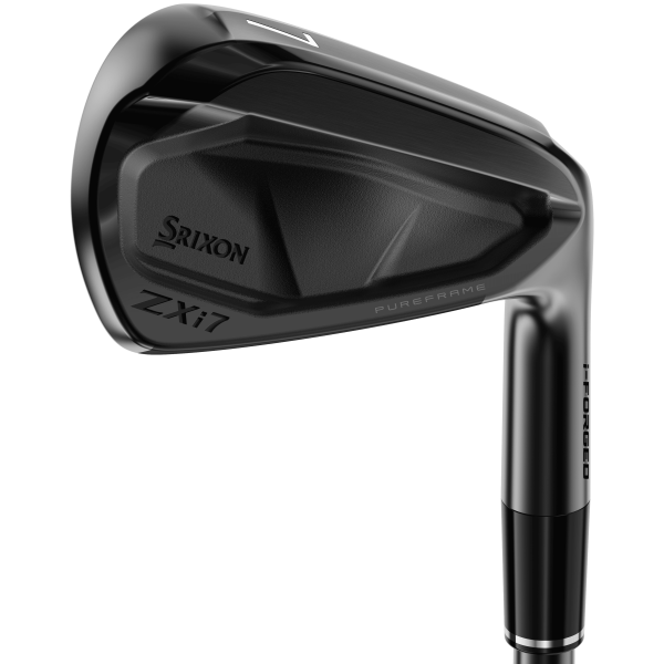 SRIXON ZXi7 Black Chrome Limited Release Eisensatz für Herren, Rechtshand, Eisen 4-PW (7 Schläger), mit True Temper Dynamic Gold MID Tour Issue 115 Black Onyx Stahlschaft in Std. Länge, Stiff (115.0g), mit Golf Pride MCC, black-grey Griff in Std. Stärke