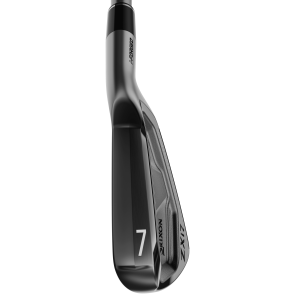 SRIXON ZXi7 Black Chrome Limited Release Eisensatz für Herren, Rechtshand, Eisen 4-PW (7 Schläger), mit True Temper Dynamic Gold MID Tour Issue 115 Black Onyx Stahlschaft in Std. Länge, Stiff (115.0g), mit Golf Pride MCC, black-grey Griff in Std. Stärke