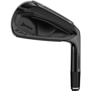 SRIXON ZXi7 Black Chrome Limited Release Eisensatz für Herren, Rechtshand, Eisen 4-PW (7 Schläger), mit True Temper Dynamic Gold MID Tour Issue 115 Black Onyx Stahlschaft in Std. Länge, Stiff (115.0g), mit Golf Pride MCC, black-grey Griff in Std. Stärke