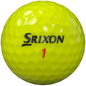 SRIXON Z-Star XV Golfbälle in gelber Farbe