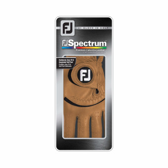 FootJoy Spectrum Golfhandschuh für Herren, aus weichem Leder, braun