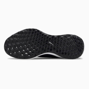 PUMA Grip Fusion Sport 2.0 Golfschuhe für Herren, schwarz - ohne Spikes, schwarzes Mesh-Obermaterial mit weißer Gummisohle, schmale Passform