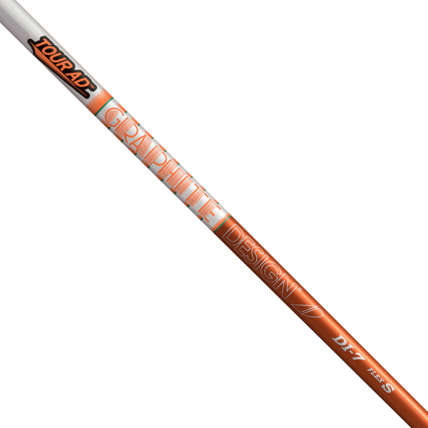 Graphite Design Tour AD DI-6 Orange Graphitschaft für Titleist Driver, Std. Schaftlänge (ergibt 45.75 Inch Spiellänge, installiert in den Schlägerkopf), Stiff (65.0g), mit Titleist SureFit Adapter für Rechtshand Driver - ohne Griff
