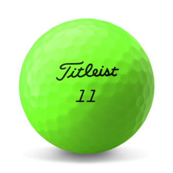 12 Stk. Titleist Velocity Golfbälle, matte grün