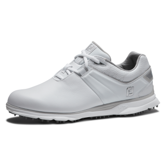 FootJoy Pro/SL, wasserdichte Golfschuhe ohne Spikes, für Damen, weiß-grau