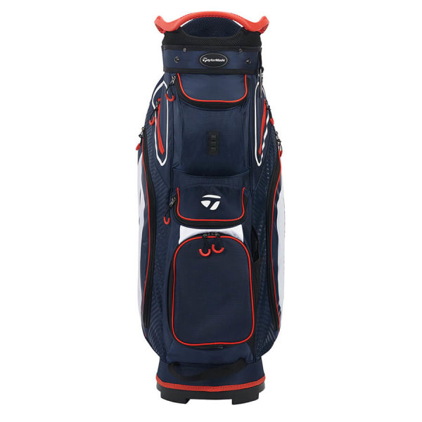 TaylorMade Pro Cart 8.0 Cartbag in dunkelblau weiB rot 10 Inch Top 129 90