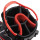 TaylorMade 2022 Pro Stand 8.0 Standbag in schwarz-weiß-rot, 9 Inch Top, 7-Fach Divider mit teilweise durchgehender Fächertrennung, 2.100g leicht, 8 Taschen, darunter u.a. Wertsachenfach mit Veloursfutter, inkl. Schutzhülle zum Aufknöpfen