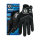 FootJoy Rain Grip Regengolfhandschuh für Linkshänderinnen, aus schnelltrocknender QuikDry Funktionsfaser, schwarz, Größe M