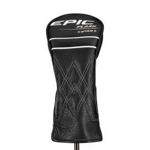 Callaway Epic Flash Star Fairwayholz 5 (18.0°) für Herren, Linkshand, mit UST Mamiya ATTAS Speed Series 40 Std. Graphitschaft in Std. Länge (42.50 Inch), Lite (47.0g), mit Golf Pride J200 Star CHEV, black-gold Std. Griff in Std. Stärke, inkl. Headcover