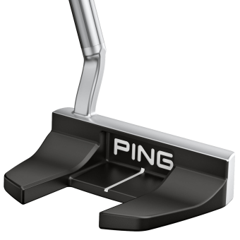 PING 2023 PRIME TYNE 4 Putter, Rechtshand, Stahlschaft (PING 2023 Std. Puttershaft Steel), 34 Inch, mit PING PP58 Griff in Midsize Griffstärke, inkl. Headcover