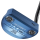 mizuno Golf M.CRAFT OMOI 03 Blue Ion Putter für Herren, Rechtshand, Stahlschaft (KBS Tour Black), 35 Inch, mit Lamkin OMOI Sink Fit Pistol Griff in Std. Griffstärke, inkl. Headcover & Set aus passenden Gewichten