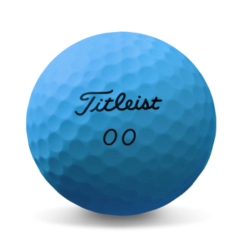 3 Stk. Titleist 2022 VELOCITY Golfbälle, mattes blau, für besonders hohe Ballgeschwindigkeiten