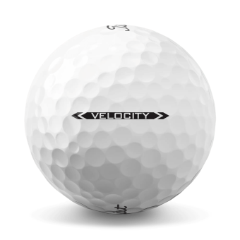 3+1 Dutzend Titleist 2022 VELOCITY Golfbälle, weiß, für besonders hohe Ballgeschwindigkeiten