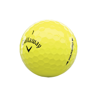 12 Stk. Callaway Warbird Golfbälle, gelb