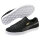 PUMA Suede G Golfschuhe für Herren, schwarz - ohne Spikes, schwarzes Wildleder mit weißer Gummisohle, schmale Passform