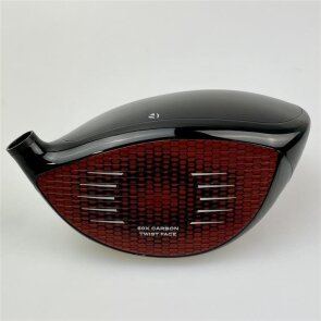 TaylorMade Stealth 10.5° Driver für Herren, Linkshand, mit Fujikura Ventus Red 5 Non-Velocore Std. Graphitschaft in Std. Länge (45.75 Inch), Stiff (55.0g), mit LAMKIN Crossline 360, black-red Std. Griff in Std. Stärke