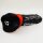 TaylorMade Stealth 10.5° Driver für Herren, Linkshand, mit Fujikura Ventus Red 5 Non-Velocore Std. Graphitschaft in Std. Länge (45.75 Inch), Stiff (55.0g), mit LAMKIN Crossline 360, black-red Std. Griff in Std. Stärke
