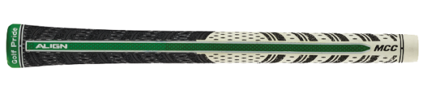 Golf Pride MCC Align CHEV, black-white-green line
